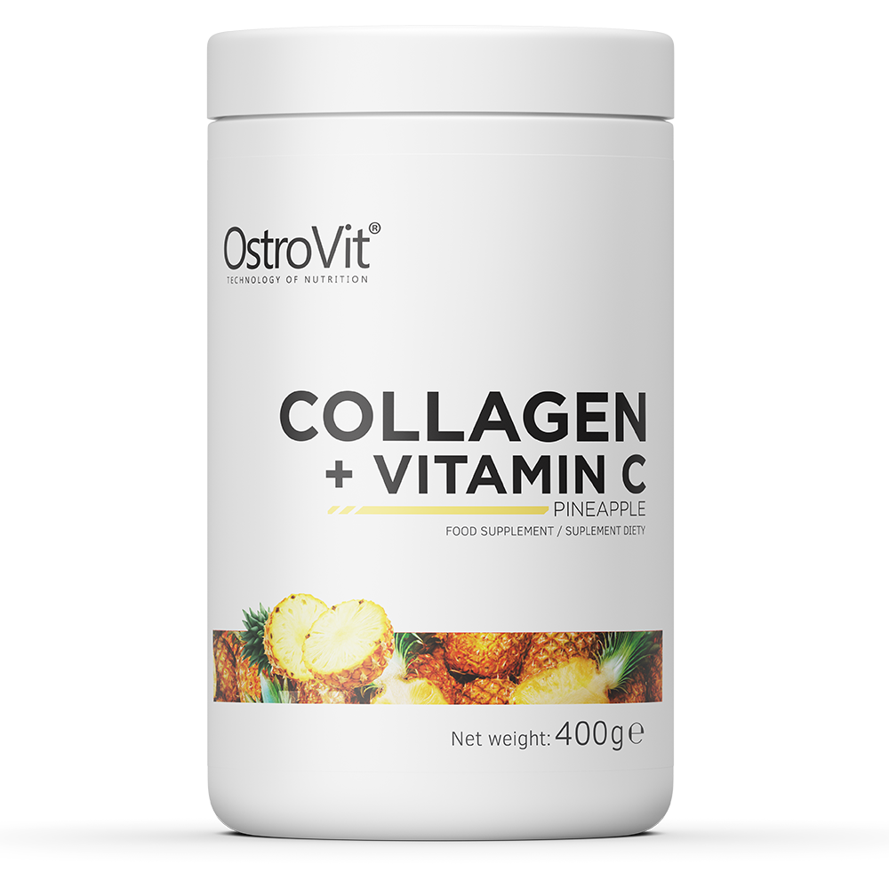 Collageen | Vitamine C | 400 g | 40 Servings | Ananas | OstroVit