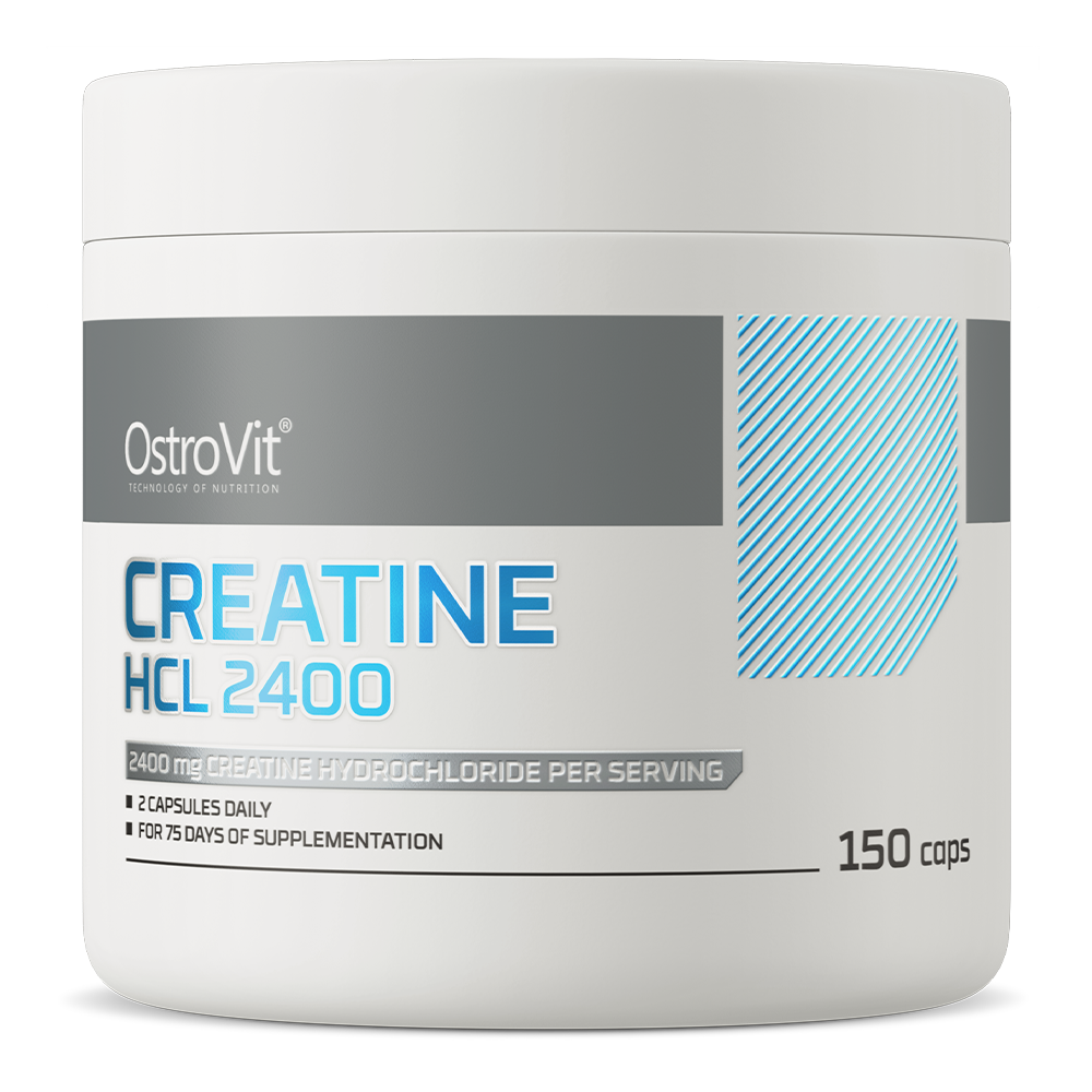 Creatine HCL | 2400 mg | 150 Capsules | OstroVit