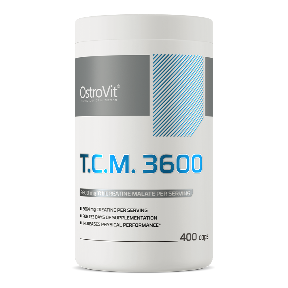 Creatine Malate 3600 mg – 400 capsules, 133 porties | OstroVit