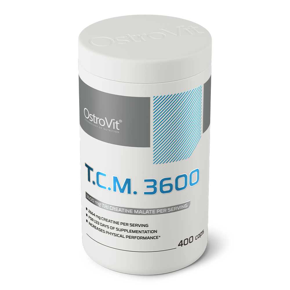 Creatine Malate 3600 mg – 400 capsules, 133 porties | OstroVit
