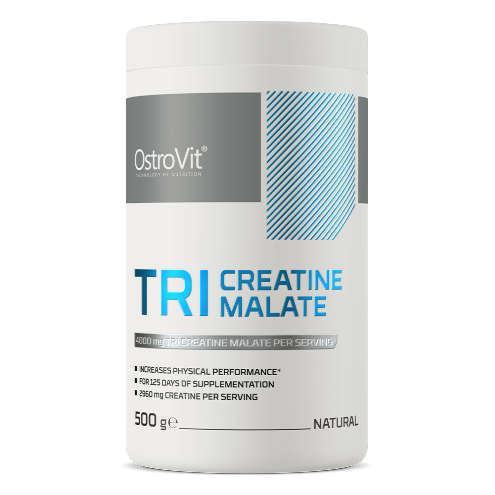 Tri-Creatine | Malaat | Poeder | 500 g | Supreme Pure Natural | OstroVit