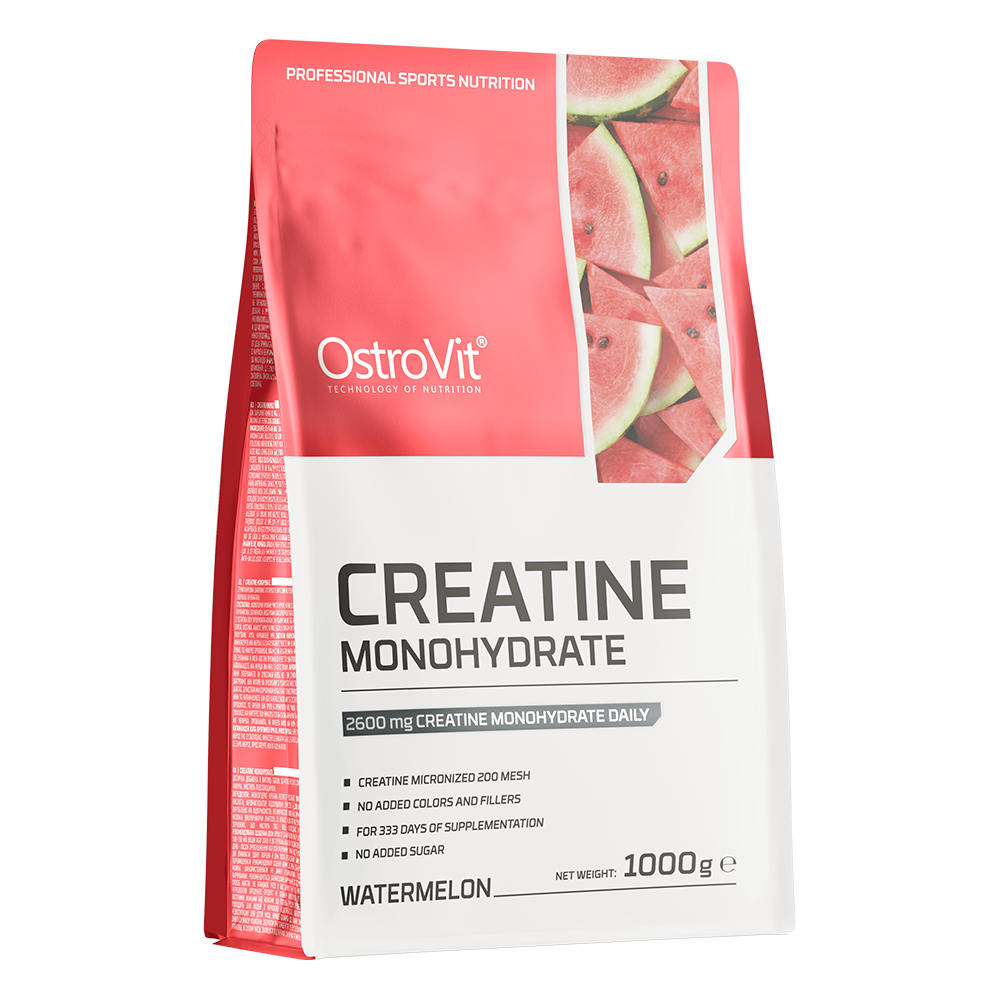 Creatine Monohydraat | 1000 g | Watermeloen 🍉 | OstroVit