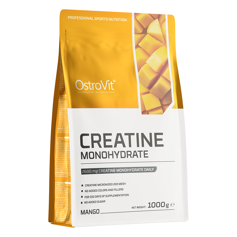 Creatine Monohydrate – Mango, 1000 g (333 porties) | OstroVit