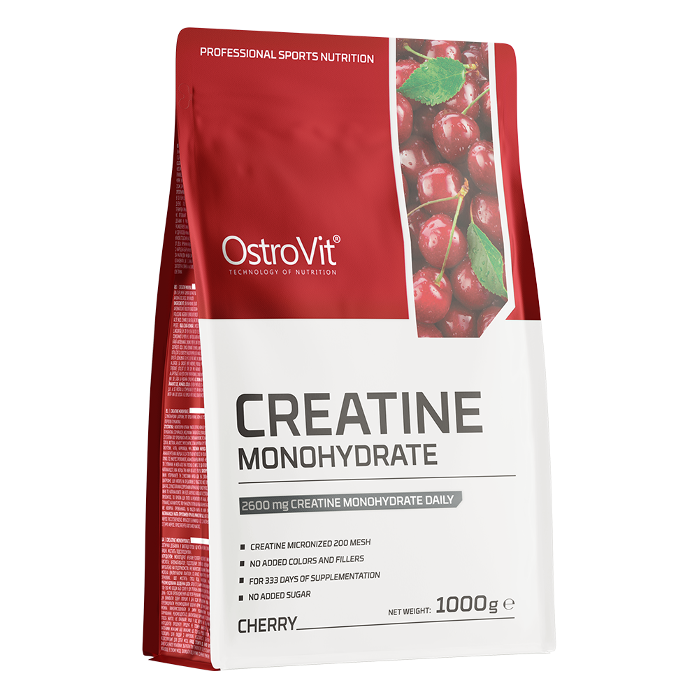 Creatine Monohydrate 1000 g – Kersensmaak, 333 porties | OstroVit