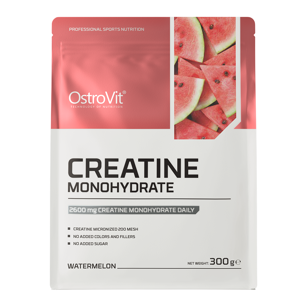 Creatine Monohydraat | Poeder | 300 g | Watermeloen 🍉 | OstroVit