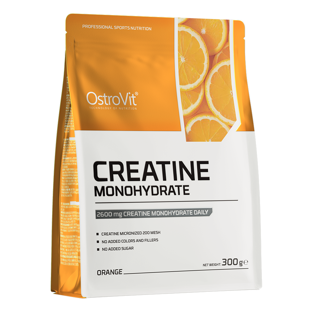 Creatine Monohydrate – 300 g Orange, 100 porties | OstroVit