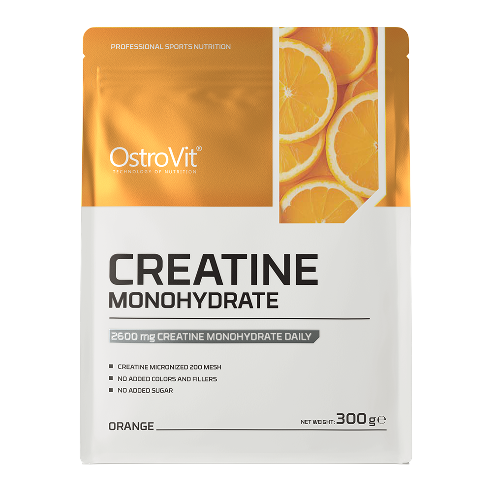 Creatine Monohydrate – 300 g Orange, 100 porties | OstroVit