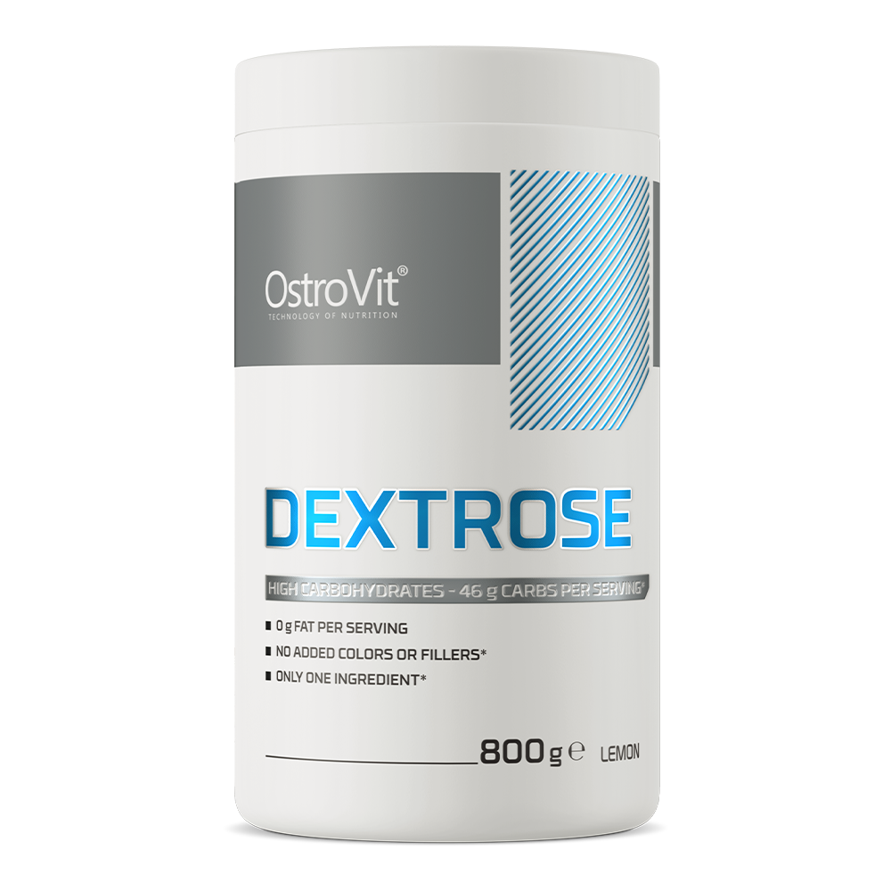 Dextrose – 800 g, Citroen, 43 g carbs per portie | OstroVit