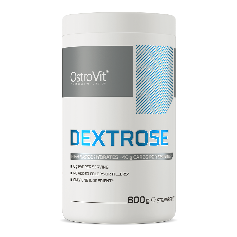 Dextrose | 800 g | Aardbei 🍓 | OstroVit