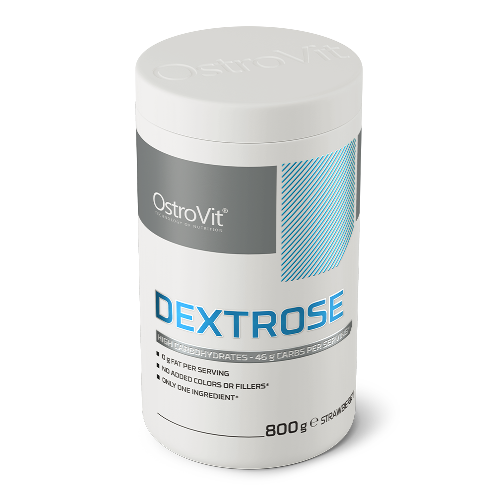 Dextrose | 800 g | Aardbei 🍓 | OstroVit