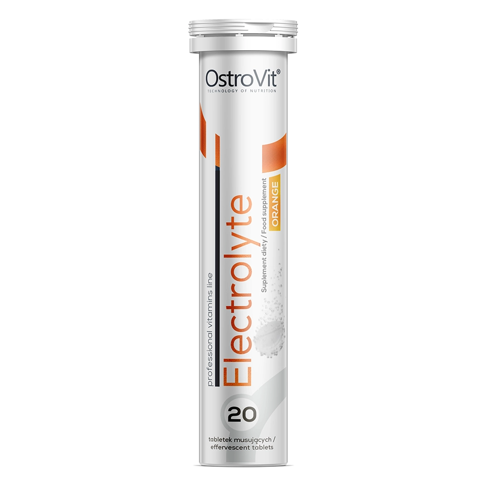 Electrolytes 20 bruistabletten – sinaasappel, vegan | OstroVit