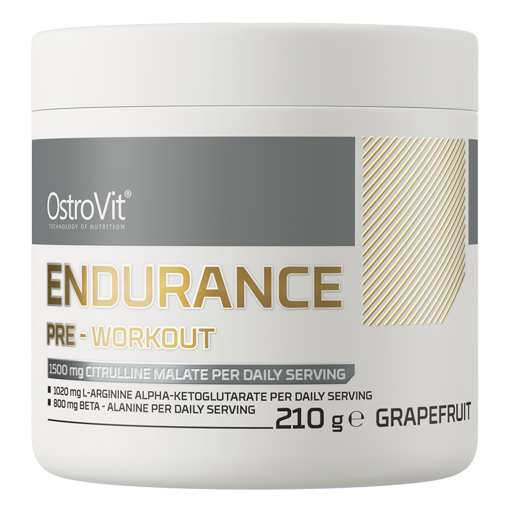 Endurance | Pre-Workout | 210 g | Grapefruit | OstroVit