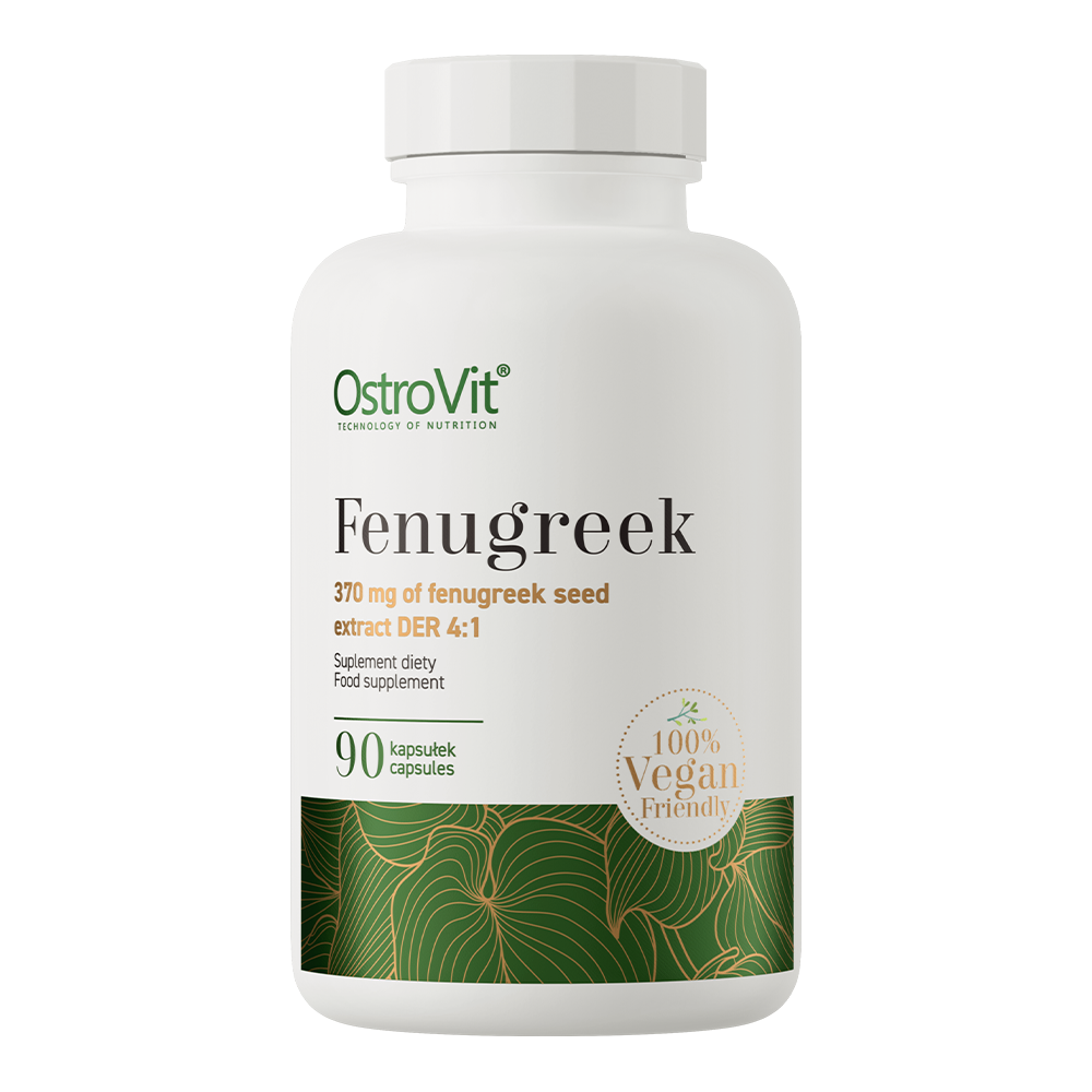 Fenugreek VEGE – 90 vegan capsules, 370 mg | OstroVit