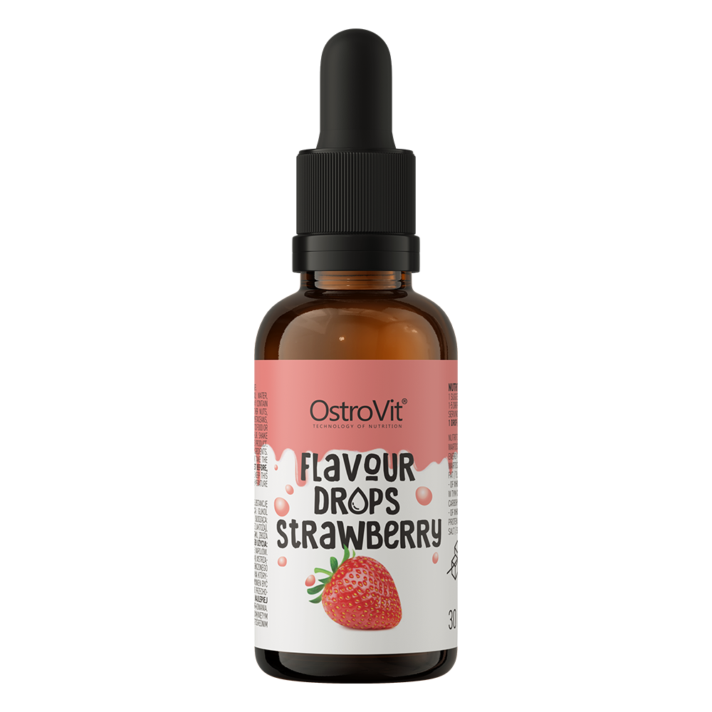 Smaakdruppels | 30 ml | Aardbei | OstroVit