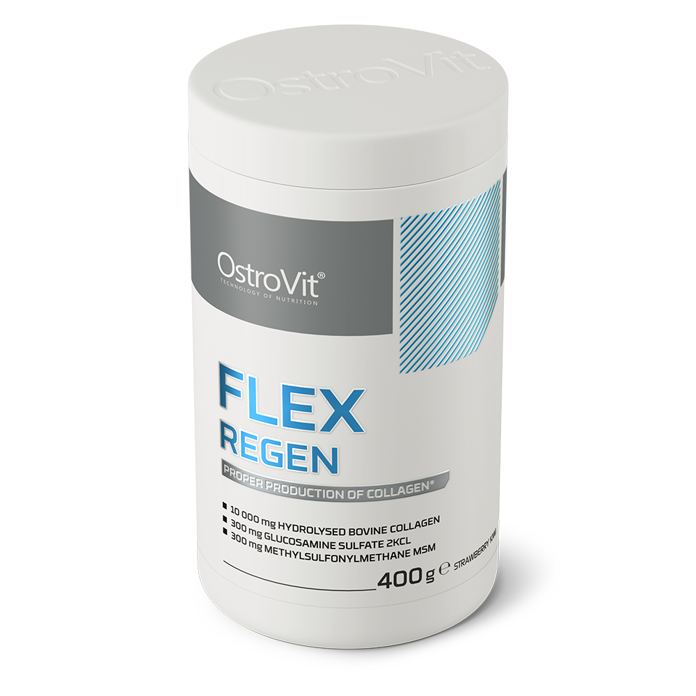 Flex Regen | 400 g | Aardbei-kiwi 🍓🥝 | OstroVit