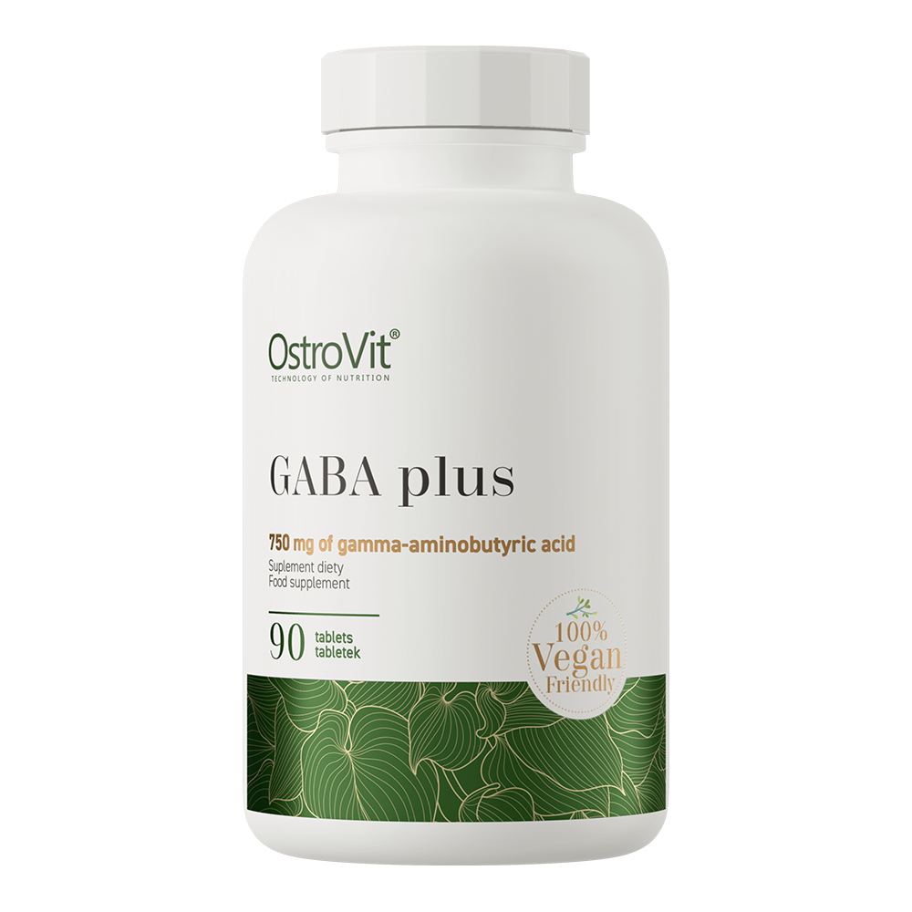 GABA Plus | Melatonine | Vegan | 90 Tabletten | OstroVit