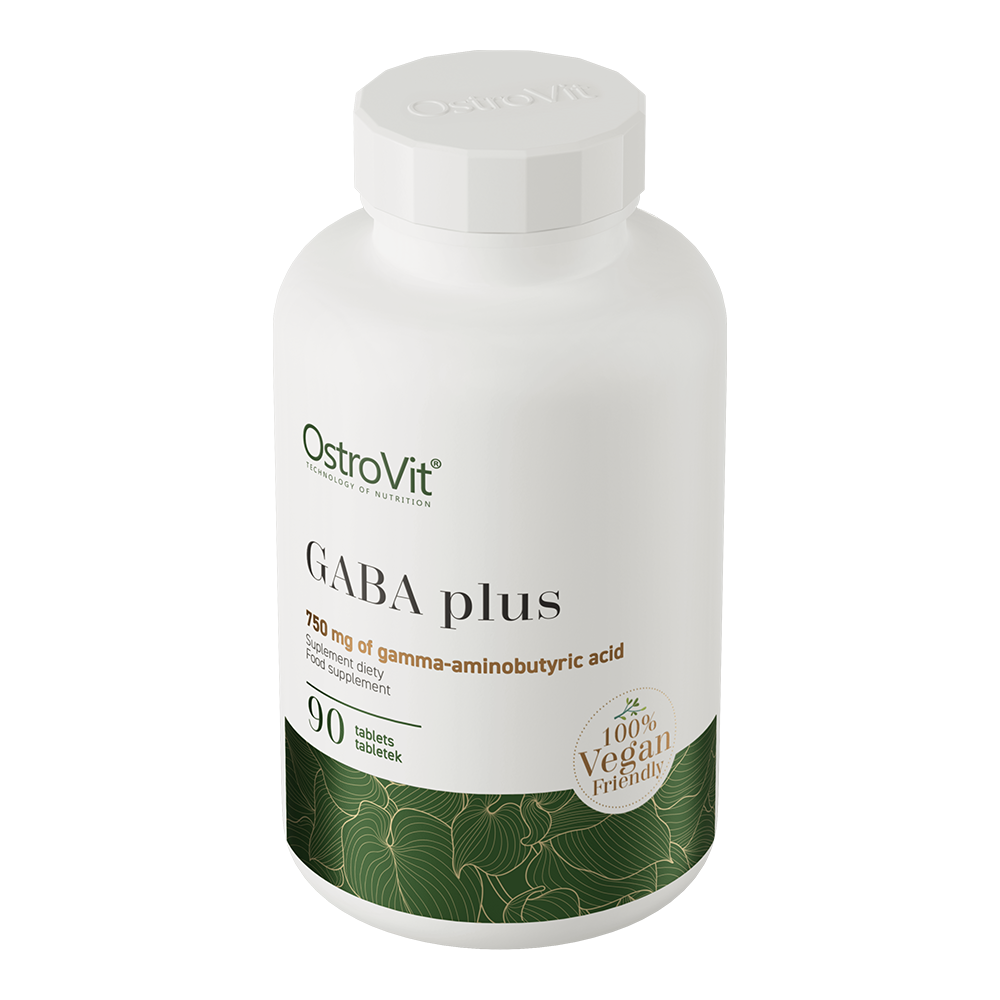 GABA Plus | Melatonine | Vegan | 90 Tabletten | OstroVit