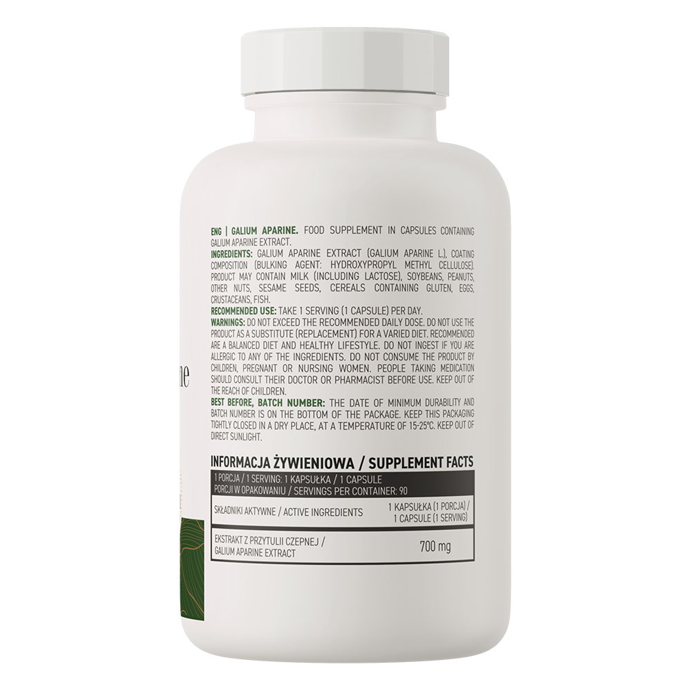 Galium Aparine VEGE – 90 vegan capsules, 700 mg extract | OstroVit