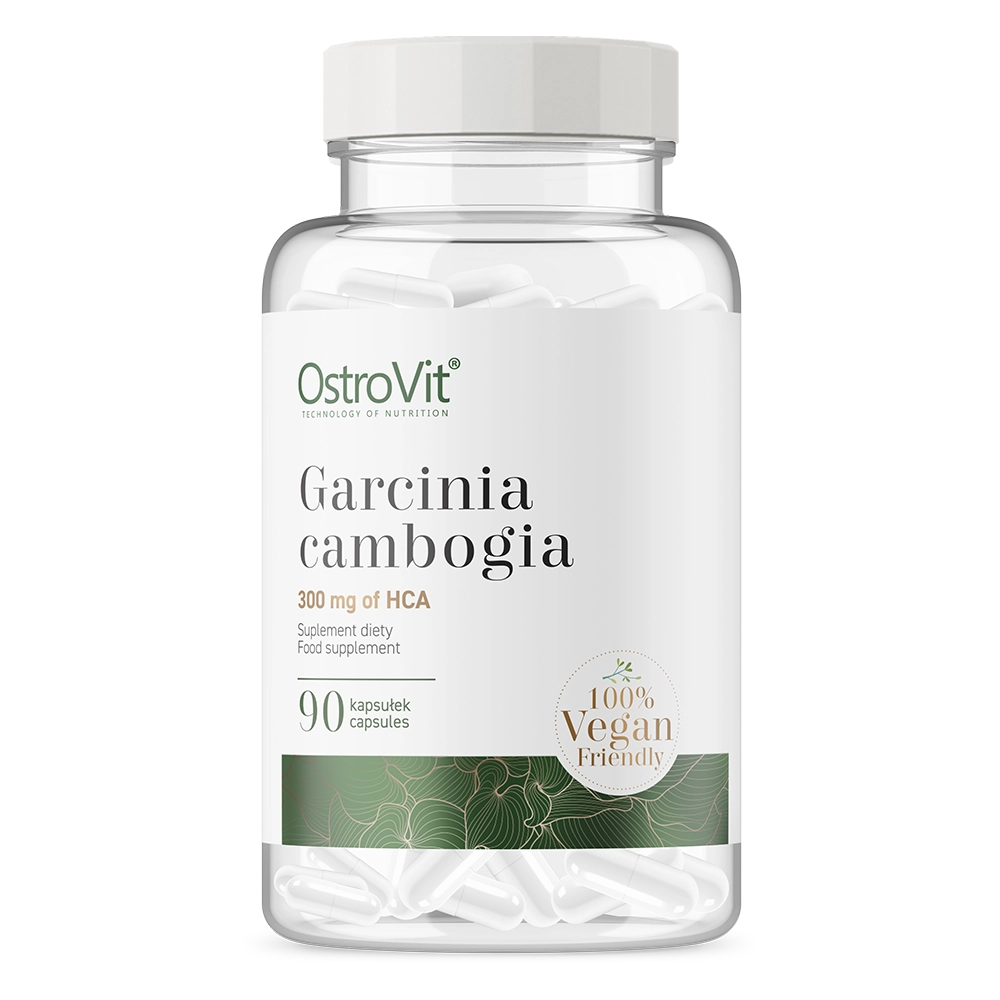 Garcinia Cambogia | Malabar Tamarinde | 60% hydroxycitroenzuur | Vegan | 90 Capsules | 500 mg | OstroVit