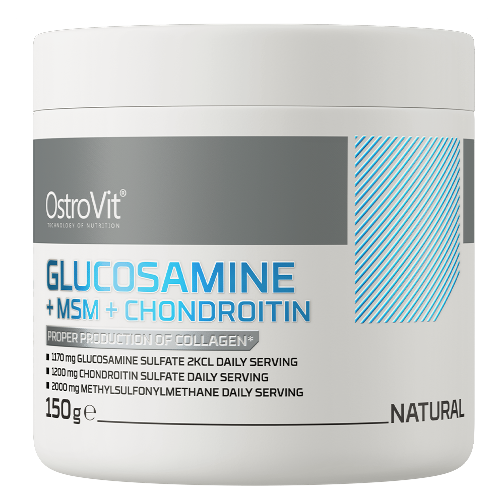 Glucosamine + MSM + Chondroitin | 150 g | Supreme Pure Natural | OstroVit