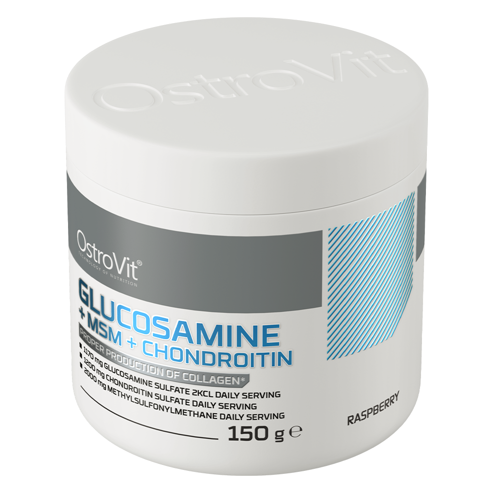 Glucosamine + MSM + Chondroitin | 150 g | Framboos | OstroVit