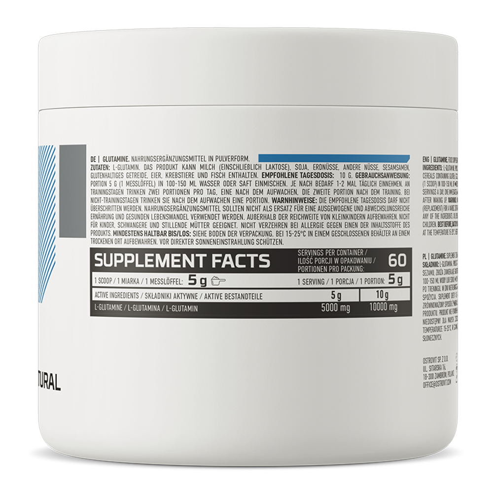 Glutamine | 300 g | Supreme Pure Natural | OstroVit