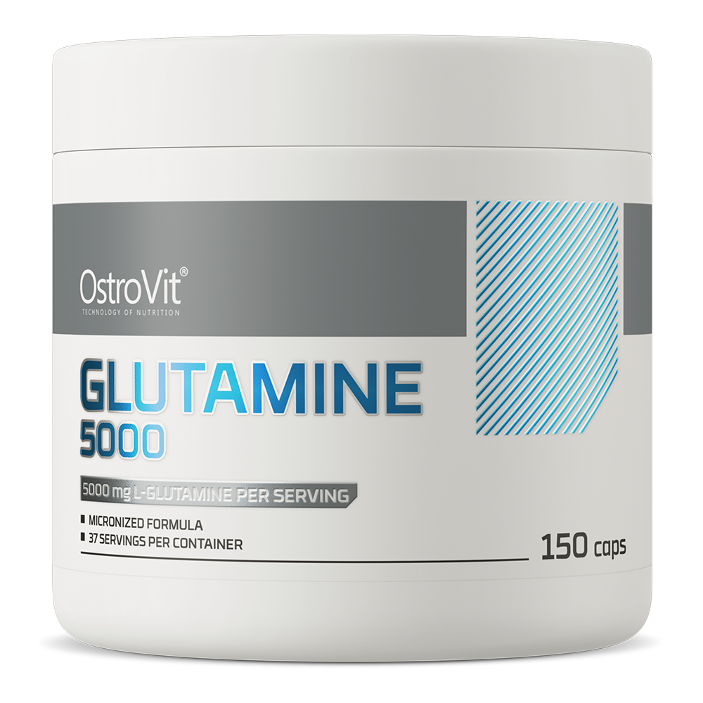 Glutamine | 5000 mg | 150 Capsules | OstroVit