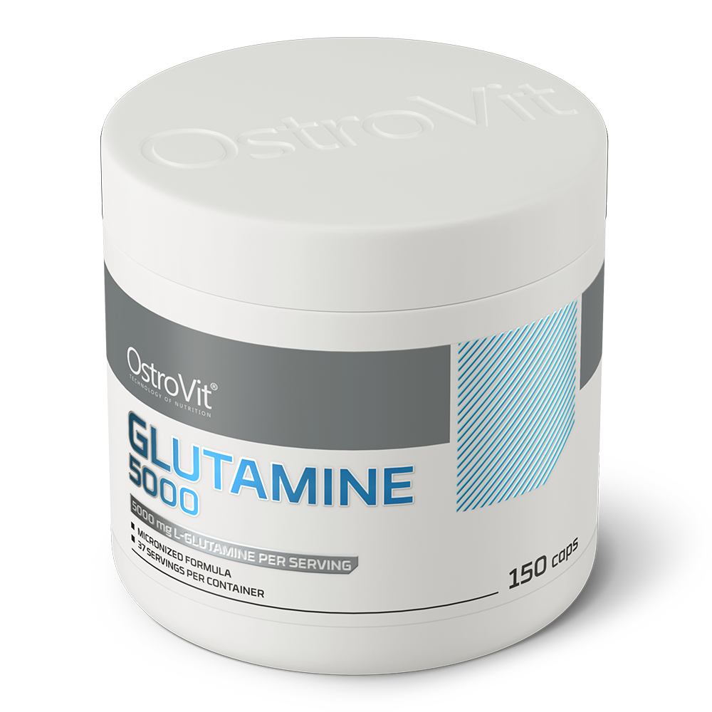 Glutamine | 5000 mg | 150 Capsules | OstroVit