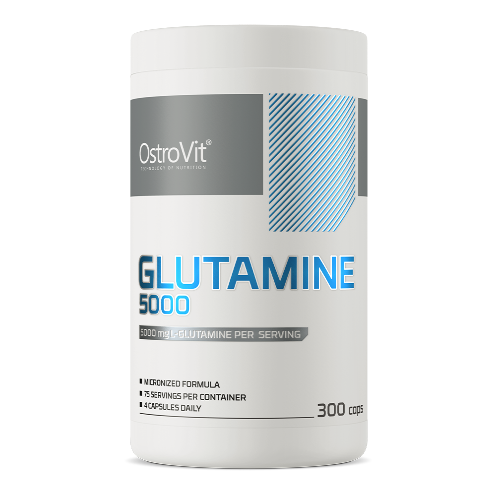 Glutamine | 5000 mg | 300 Capsules | OstroVit