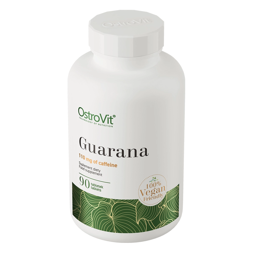 Guarana VEGE – 90 tabletten, 500 mg extract (110 mg cafeïne) | OstroVit