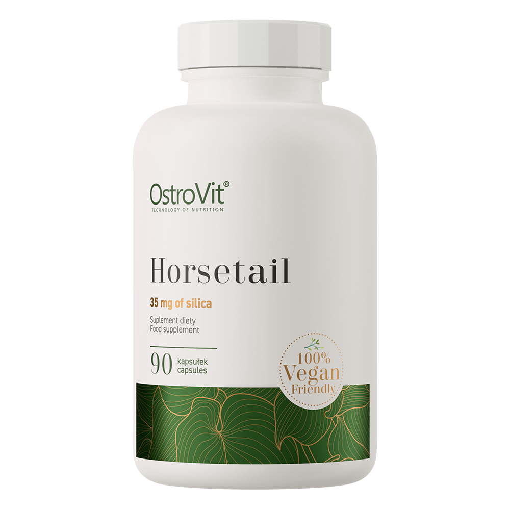 Horsetail | Heermoes | Paardenstaart | Vegan | 90 Capsules | 500 mg | OstroVit