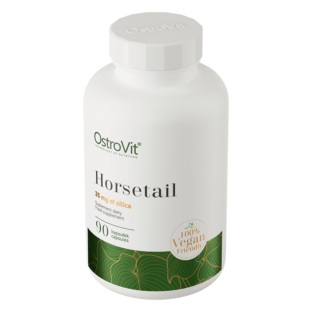 Horsetail | Heermoes | Paardenstaart | Vegan | 90 Capsules | 500 mg | OstroVit