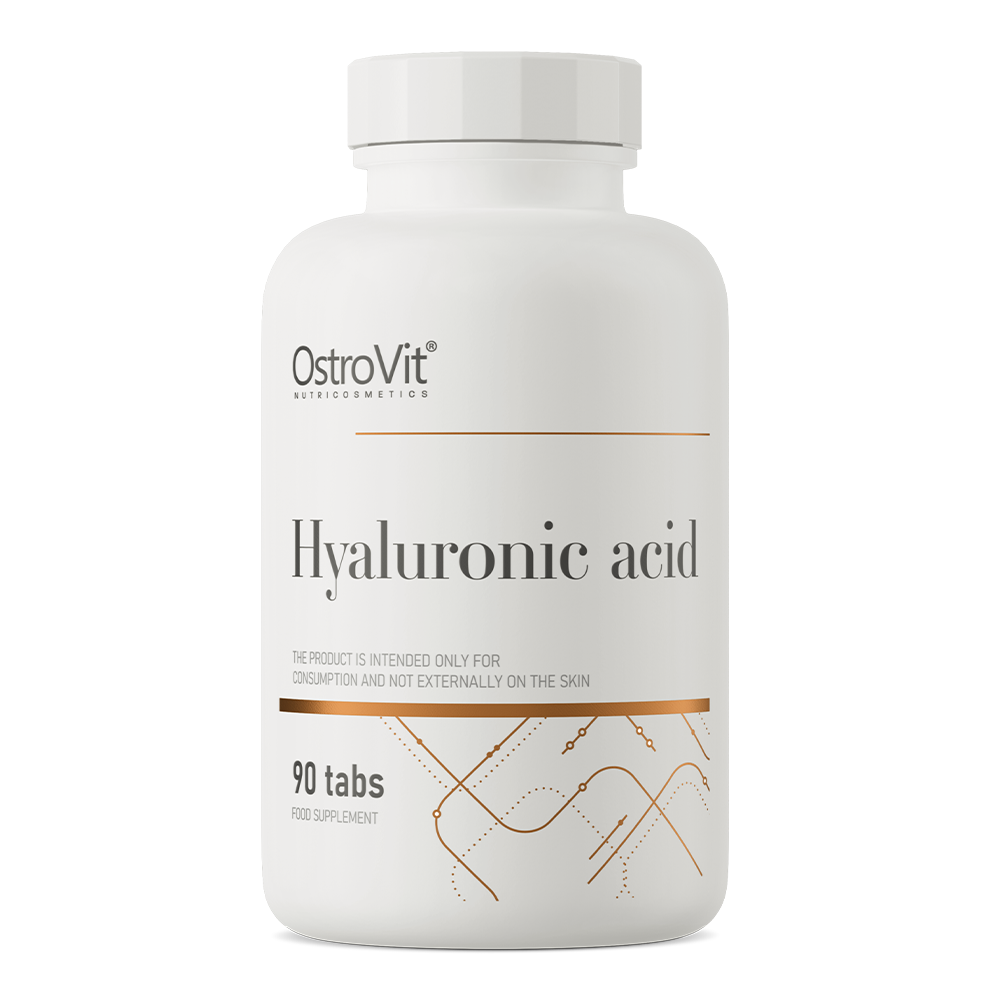 Hyaluronic Acid – 90 vegan tabletten, 70 mg hyaluronzuur | OstroVit