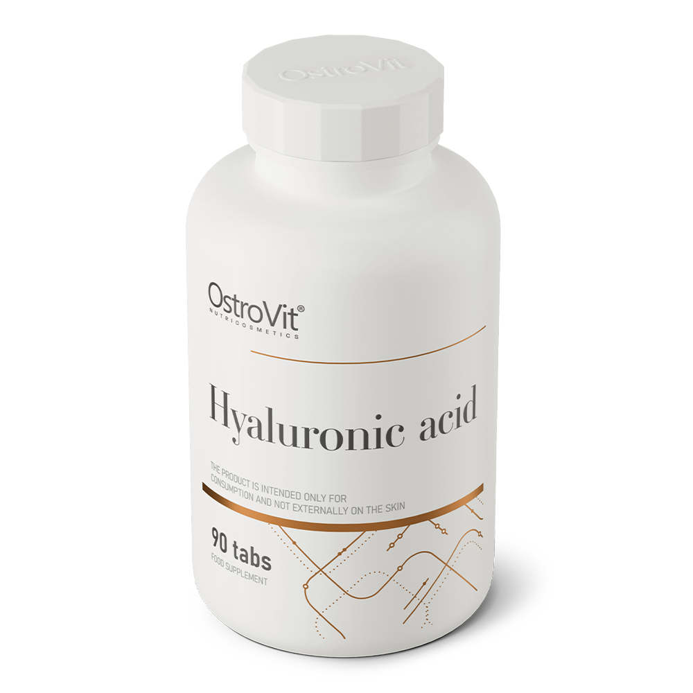 Hyaluronic Acid – 90 vegan tabletten, 70 mg hyaluronzuur | OstroVit