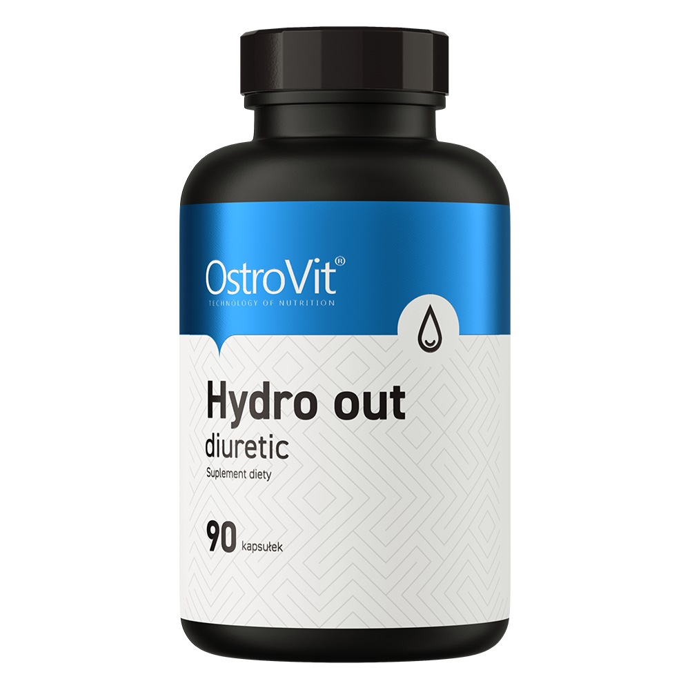 Hydro Out Diuretic – 90 capsules, Gestandaardiseerde kruiden + B6 | OstroVit