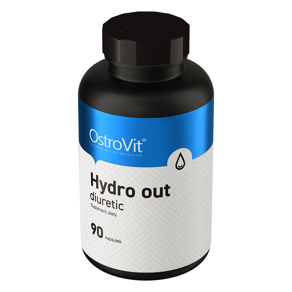 Hydro Out Diuretic – 90 capsules, Gestandaardiseerde kruiden + B6 | OstroVit