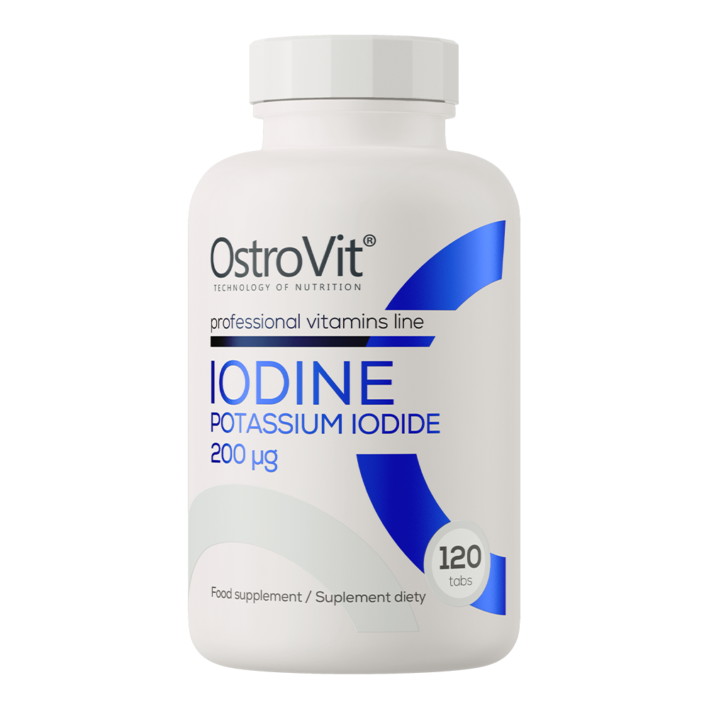 Jodium 200 µg – 120 vegan tabletten (kaliumjodide) | OstroVit