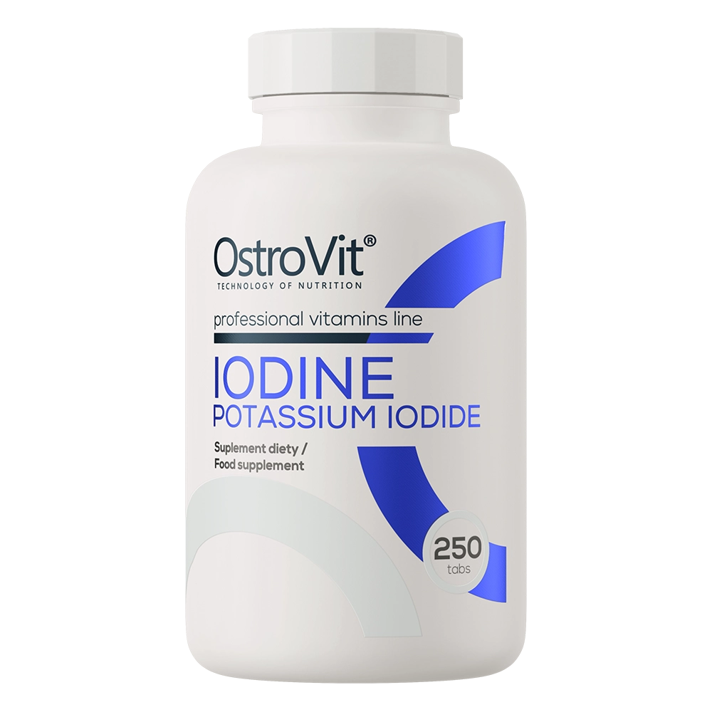 Jodium 400 µg – 250 vegan tabletten (kaliumjodide) | OstroVit