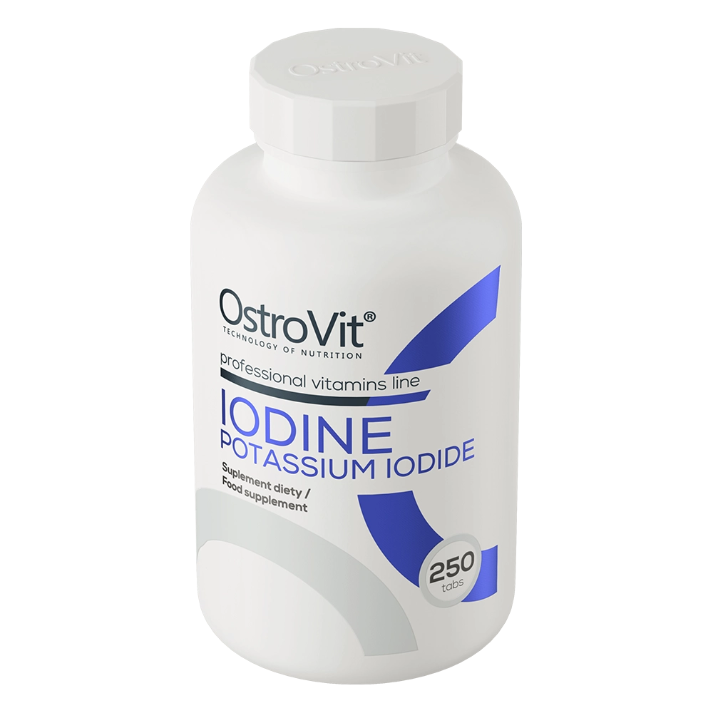 Jodium 400 µg – 250 vegan tabletten (kaliumjodide) | OstroVit