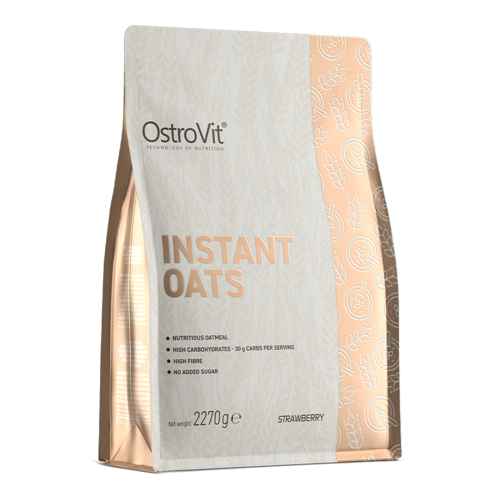 Instant Oats | 2270 g | Aardbei | Eiwit Oats | OstroVit