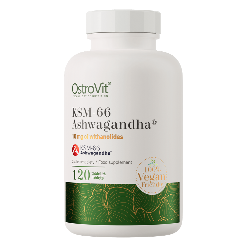 KSM-66 Ashwagandha® | VEGE | 120 Tabletten | 400 mg | OstroVit