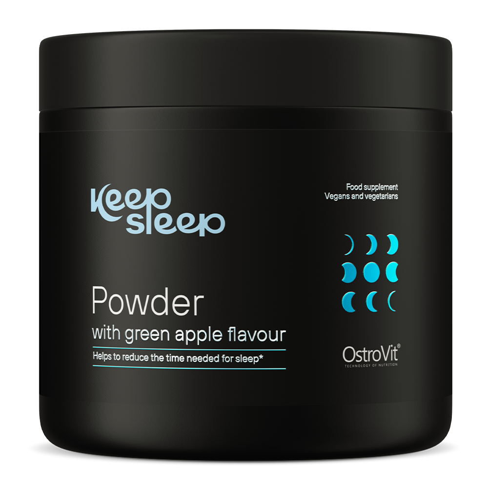 Keep Sleep | Slaap Lekker | 12 Ingrediënten | Complex | 270 g | Groene appel | OstroVit