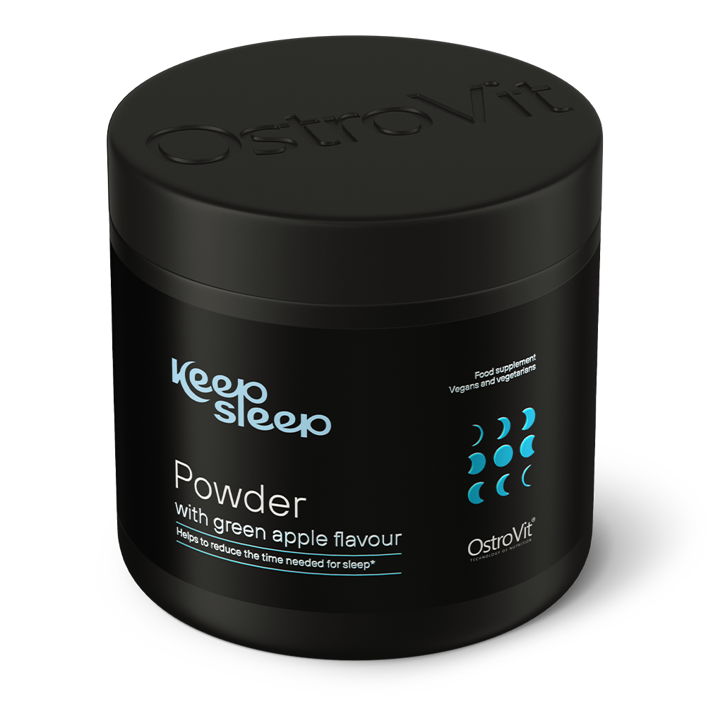 Keep Sleep | Slaap Lekker | 12 Ingrediënten | Complex | 270 g | Groene appel | OstroVit