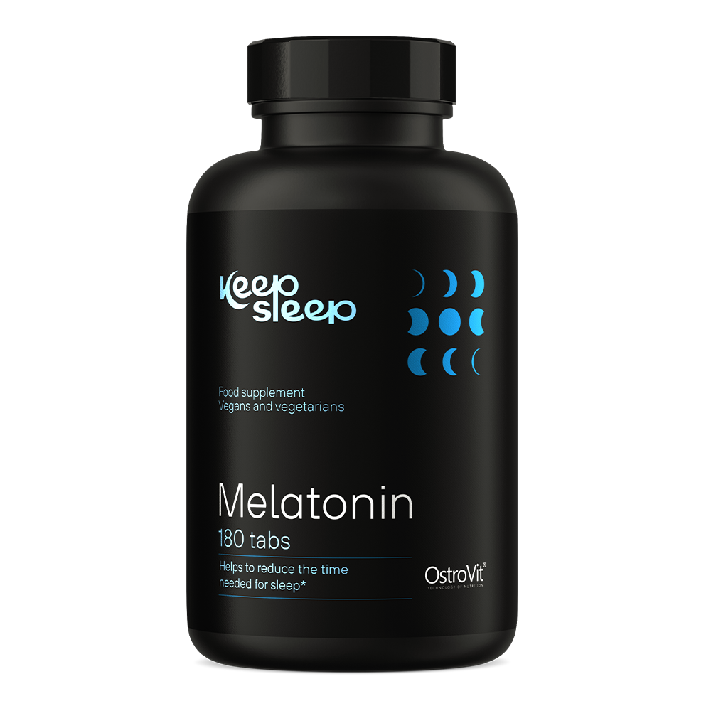 Keep Sleep Melatonin – 180 tabletten, 1 mg melatonine per tablet | OstroVit
