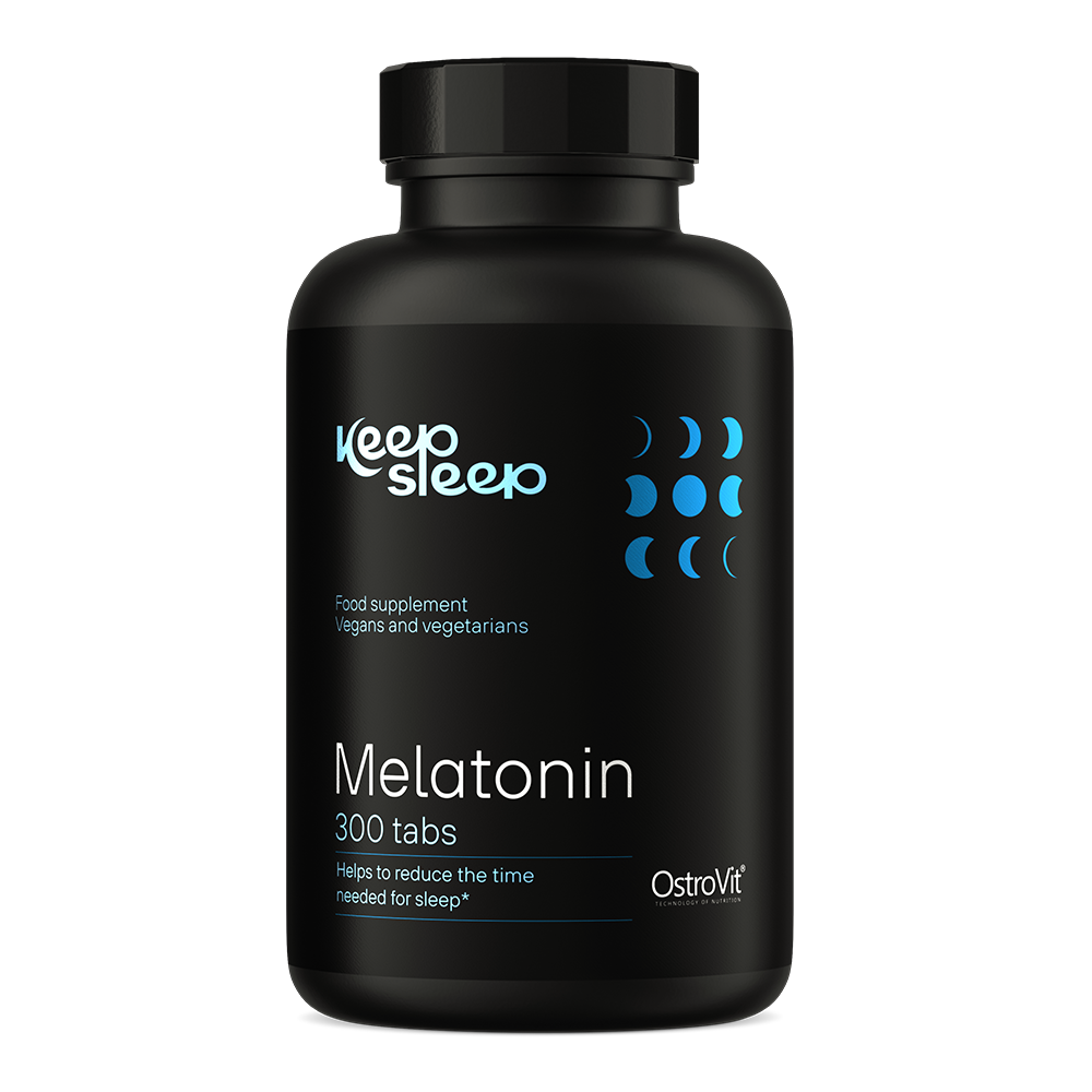 Keep Sleep Melatonine 1 mg – 300 vegan tabletten | OstroVit