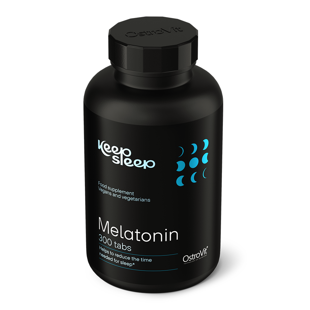 Keep Sleep Melatonine 1 mg – 300 vegan tabletten | OstroVit