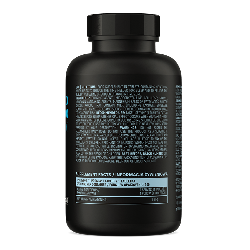 Keep Sleep Melatonine 1 mg – 300 vegan tabletten | OstroVit
