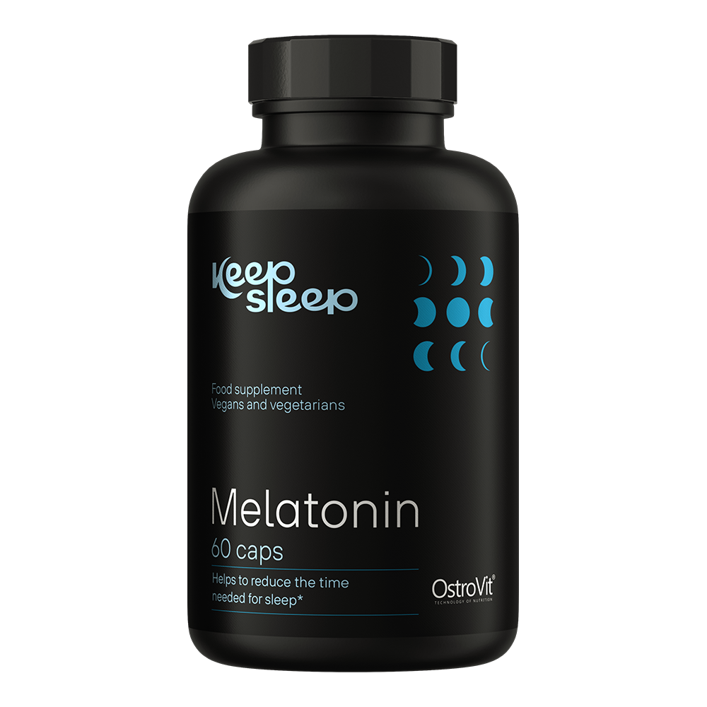 Keep Sleep Melatonin – 60 vegan capsules, 1 mg melatonine | OstroVit