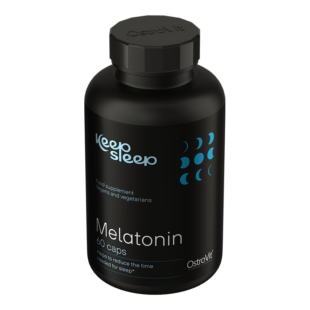 Keep Sleep Melatonin – 60 vegan capsules, 1 mg melatonine | OstroVit