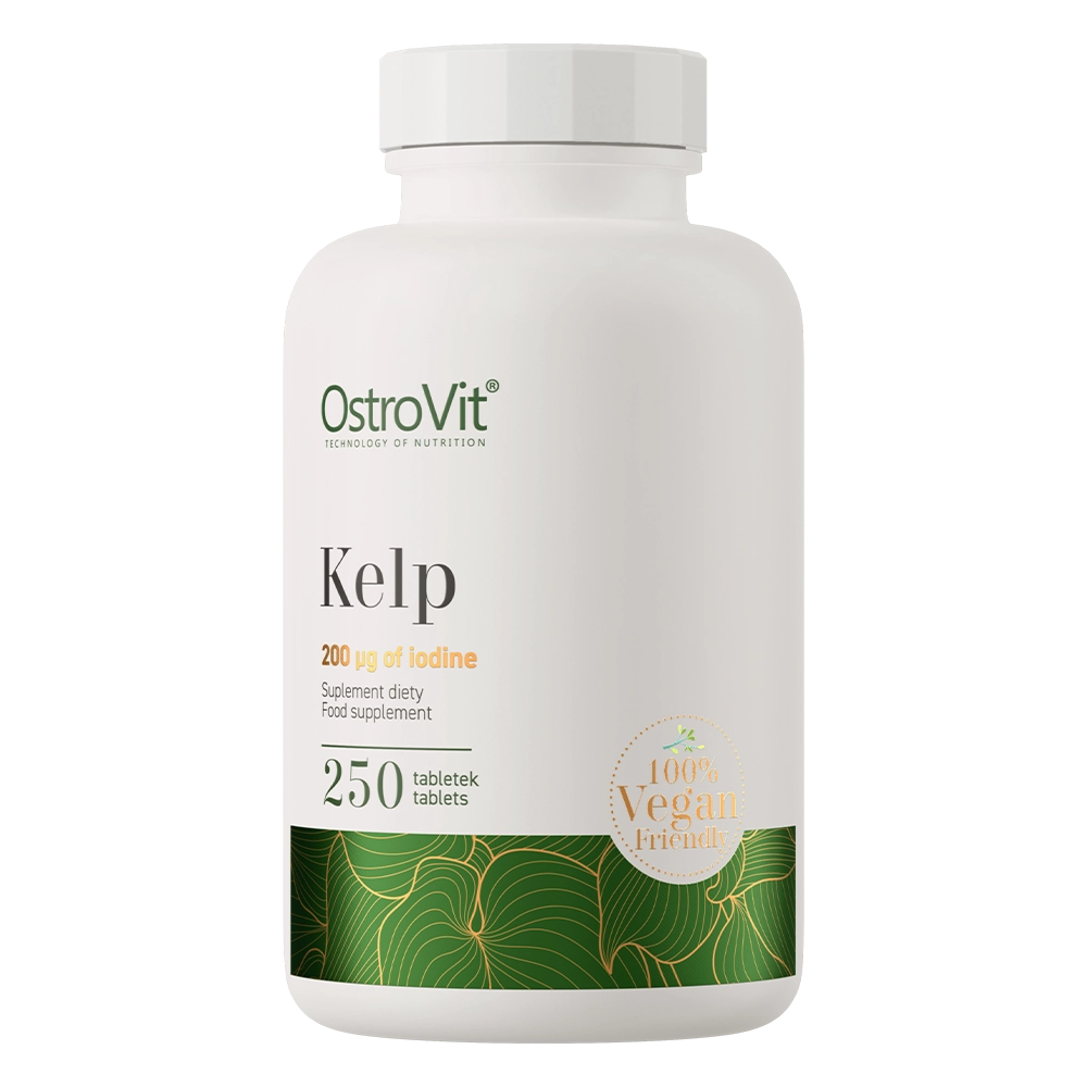 Kelp | Jodium | Zeewier | Vegan | 250 Tabletten | 200 mcg | OstroVit